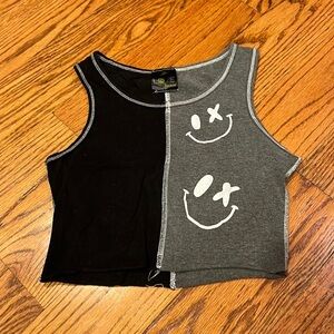 Love Junkie Girl’s Smiley Tank Size L (14)